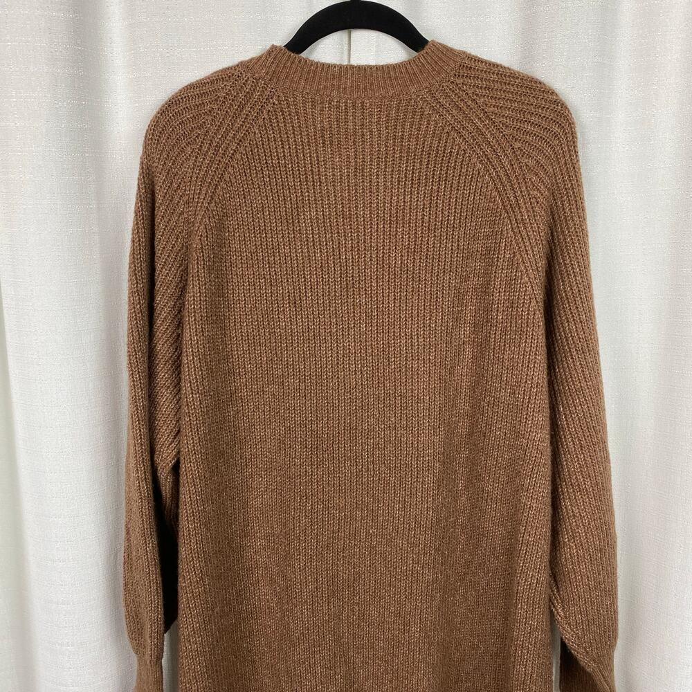 Old Navy Brown Long Sleeve Rib Knit Mini Sweater Dress Sz.XL NWT - Picture 9 of 12